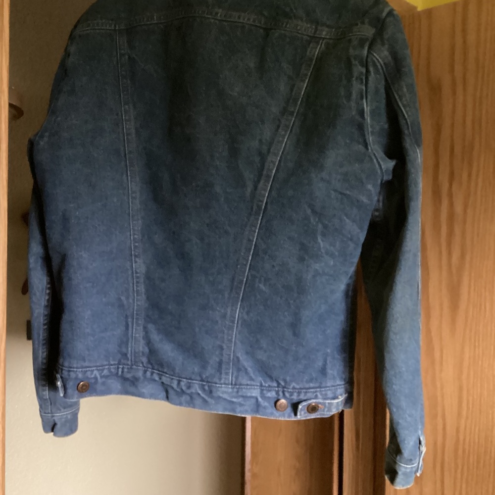 Sherpa lined jacket